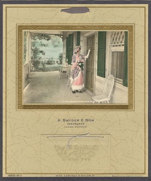 "A Dixie Belle of Days Gone By" by Thos. D. Murphy Co.